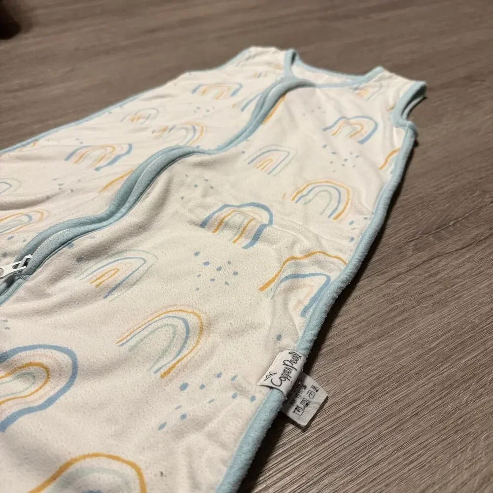 Copper Pearl Rainbow Gender Neutral baby wearable blanket/Sleep Sack (0-6months)
